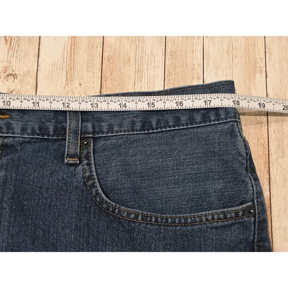 Eddie Bauer‎ Jeans 36x32 Straight Mid Rise Medium Wash Blue Denim